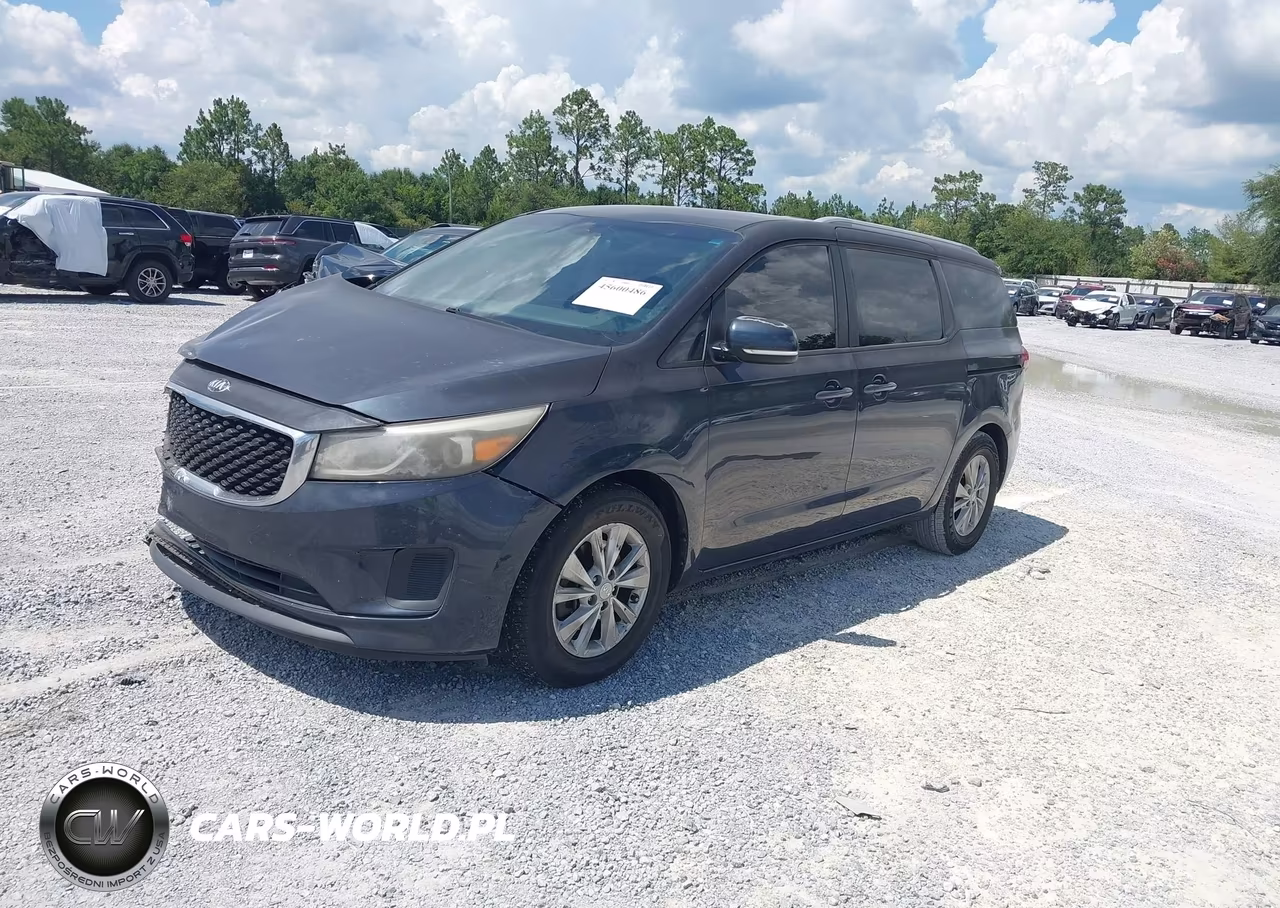 2016 Kia Sedona Lx VIN:KNDMB5C12G6162068 - 2