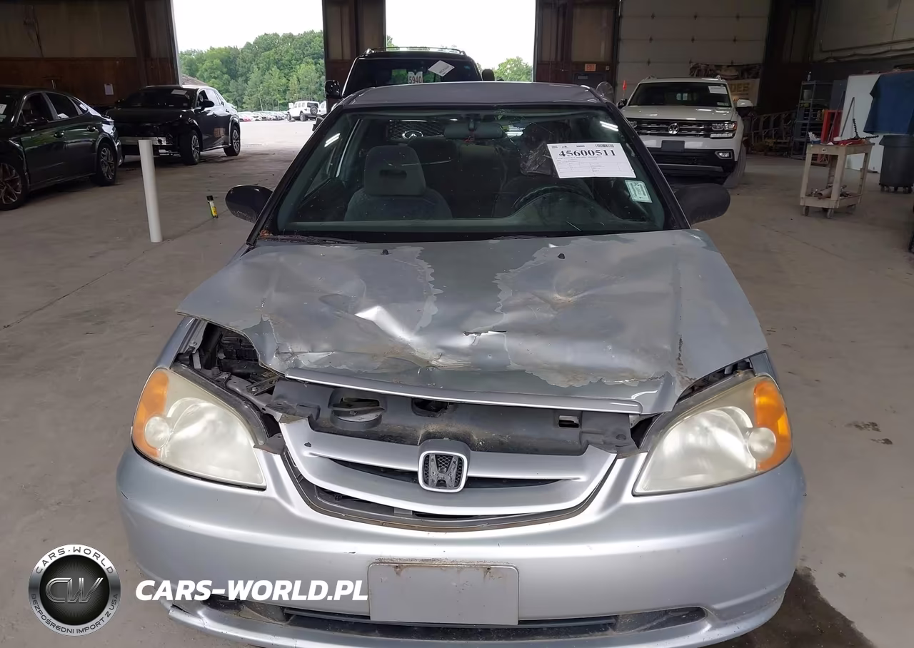 2001 Honda Civic Lx VIN:1HGEM22571L094555 - 12