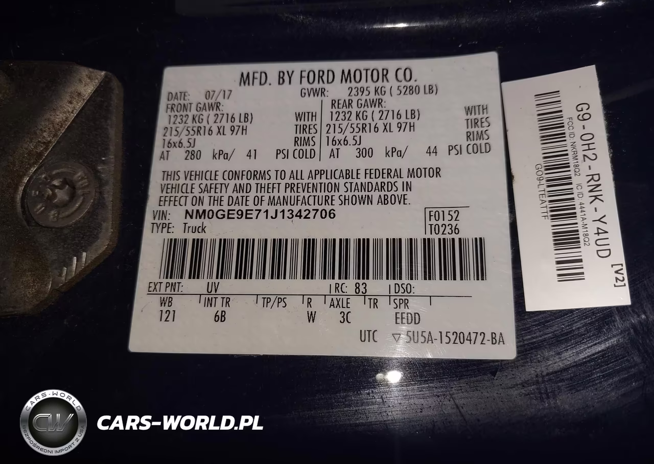2018 Ford Transit Connect Xl VIN:NM0GE9E71J1342706 - 9
