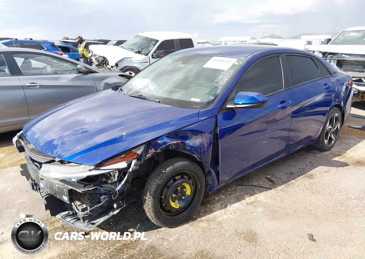 2023 Hyundai Elantra Sel VIN:KMHLS4AG7PU489893 - 2