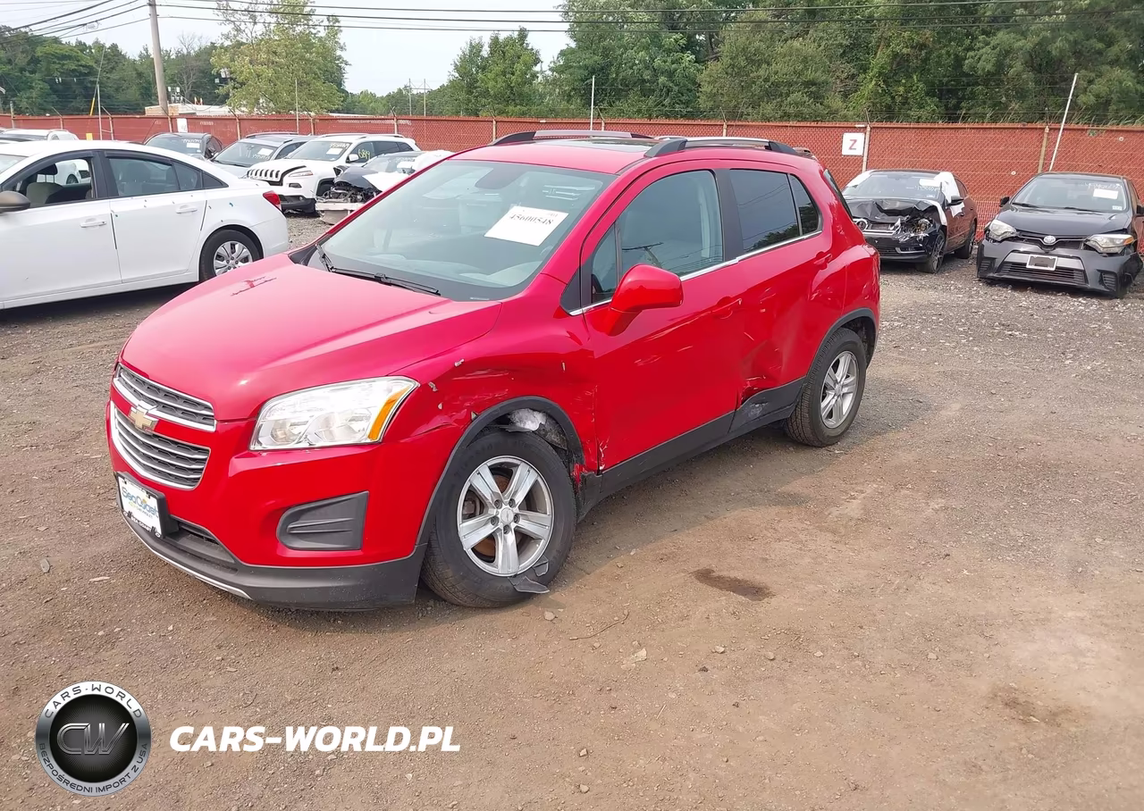 2016 Chevrolet Trax 1Lt VIN:KL7CJLSB0GB739035 - 2