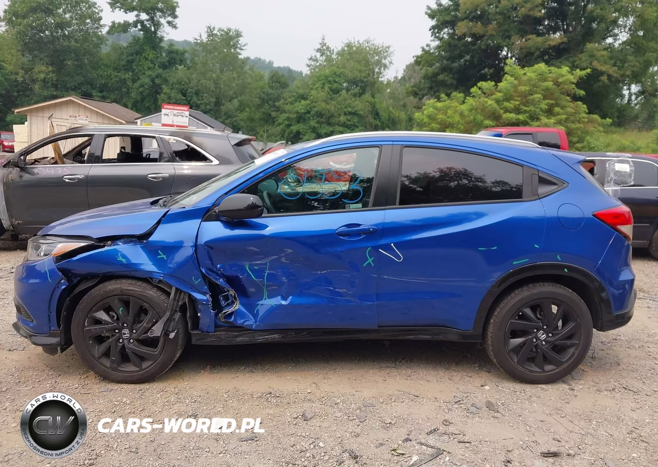 2022 Honda Hr-V Awd Sport VIN:3CZRU6H12NM713962 - 14