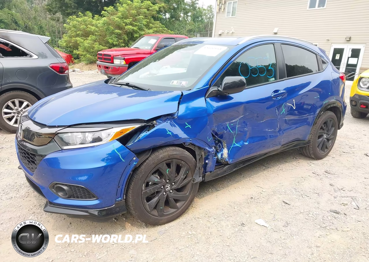 2022 Honda Hr-V Awd Sport VIN:3CZRU6H12NM713962 - 2