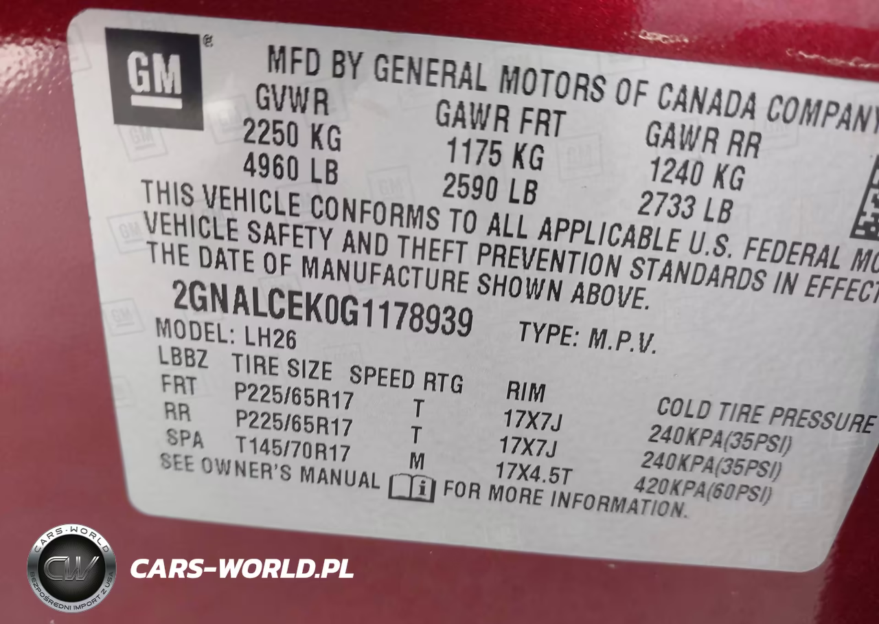2016 Chevrolet Equinox Lt VIN:2GNALCEK0G1178939 - 9