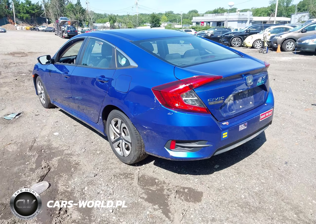 2018 Honda Civic Lx VIN:2HGFC2F5XJH563345 - 3