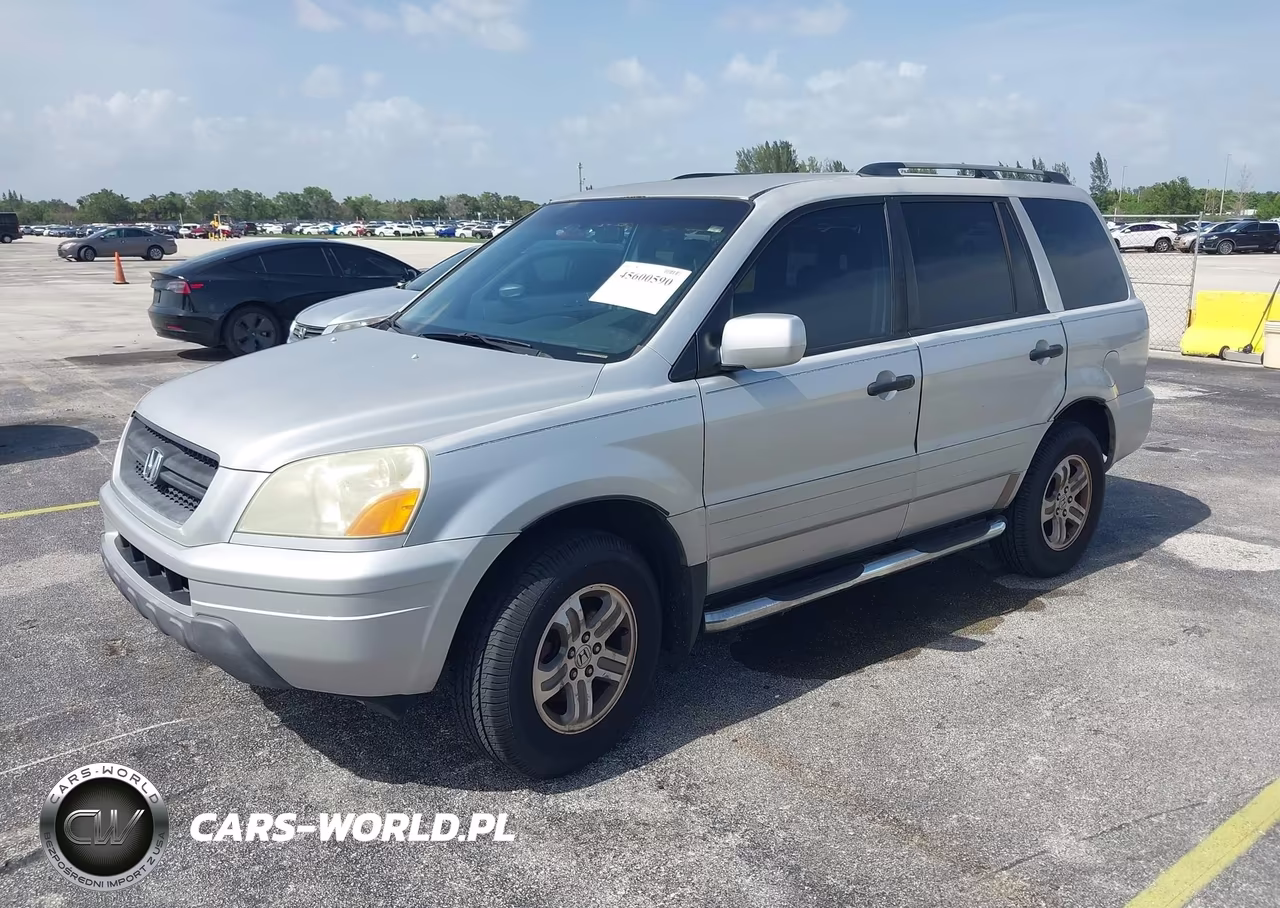 2004 Honda Pilot Ex-L VIN:2HKYF18594H613329 - 2