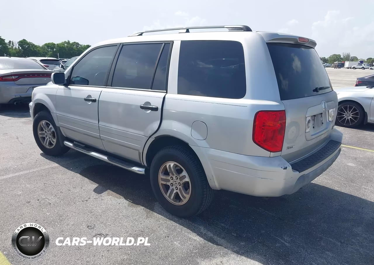 2004 Honda Pilot Ex-L VIN:2HKYF18594H613329 - 3