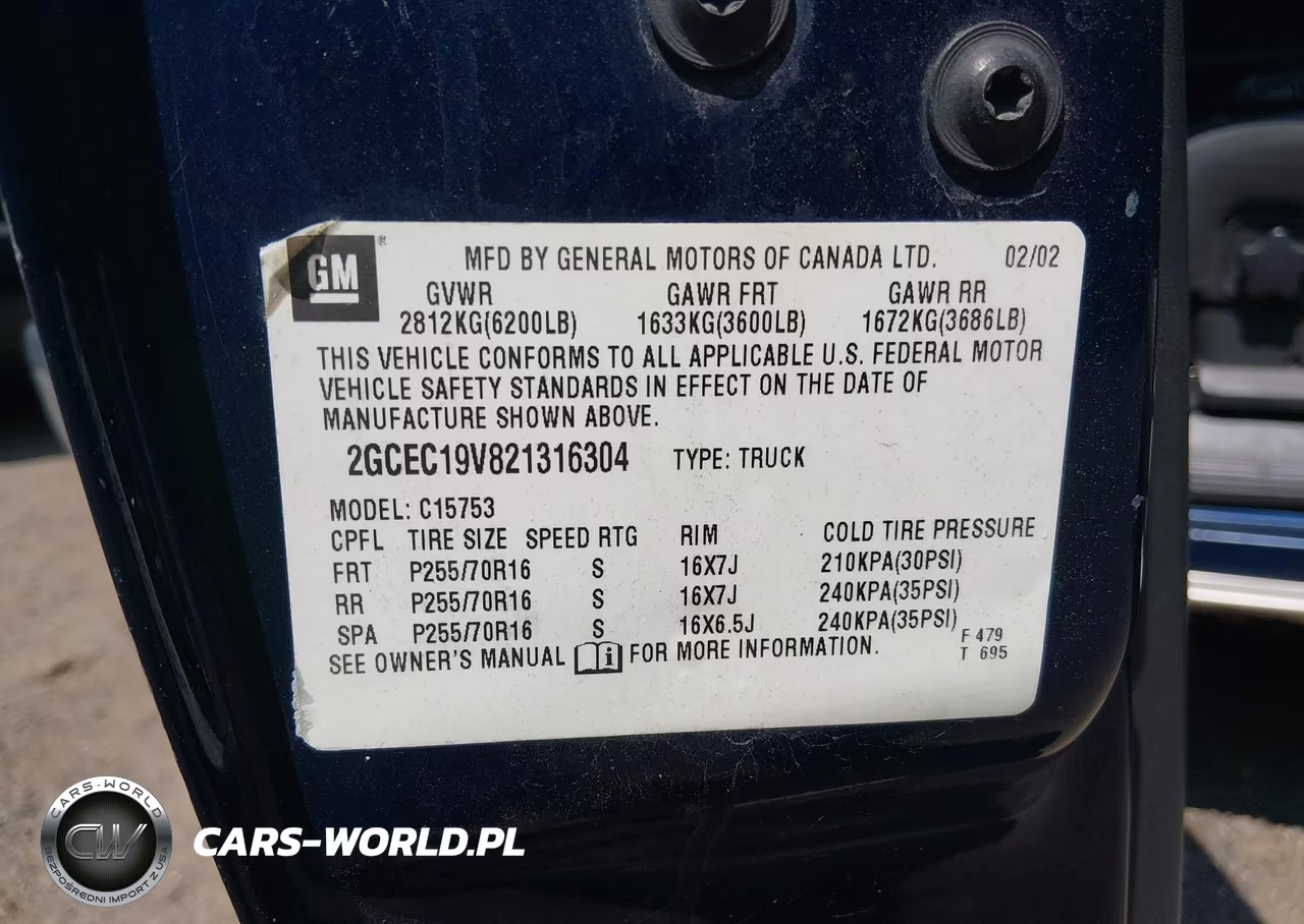 2002 Chevrolet Silverado 1500 Ls VIN:2GCEC19V821316304 - 9