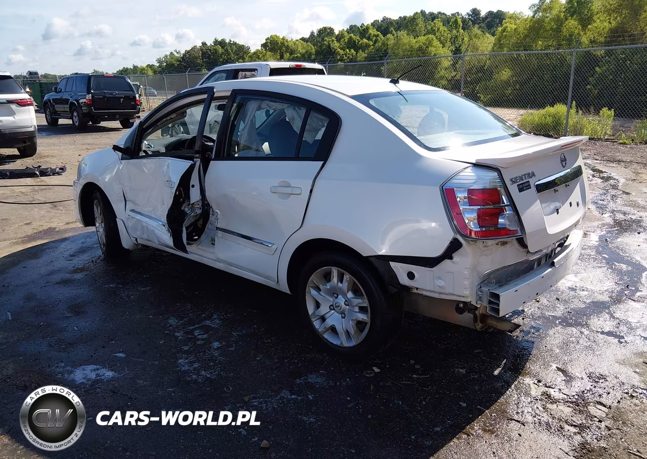 2012 Nissan Sentra 2.0 S VIN:3N1AB6AP5CL734656 - 3