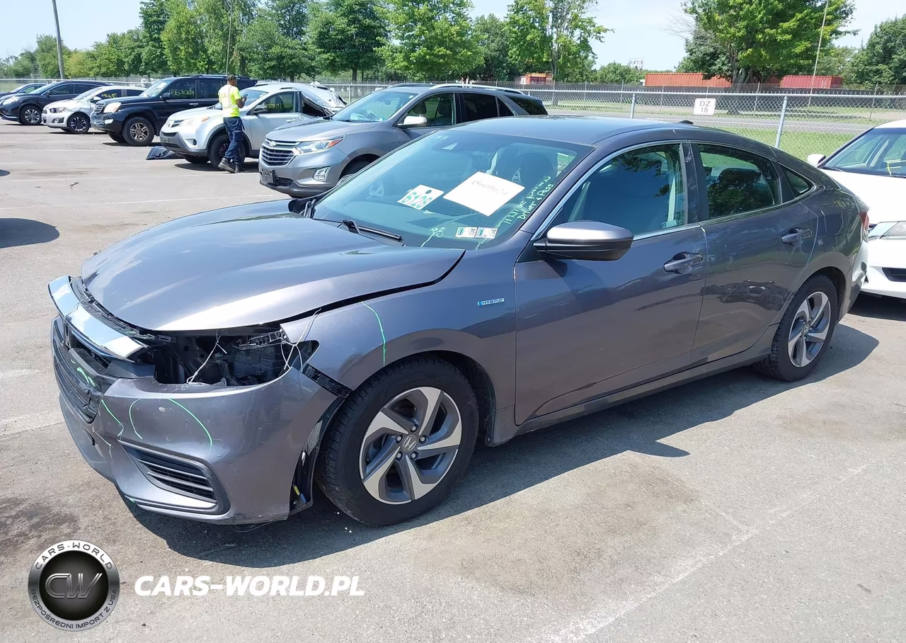 2019 Honda Insight Lx VIN:19XZE4F1XKE011405 - 2