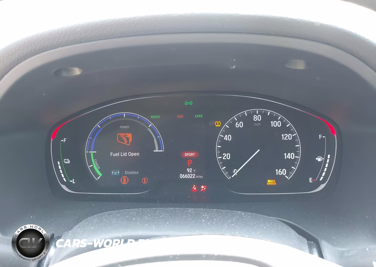 2019 Honda Insight Lx VIN:19XZE4F1XKE011405 - 7