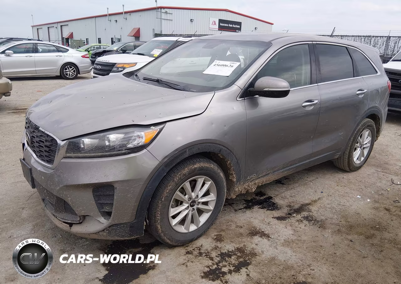 2019 Kia Sorento 3.3L Lx VIN:5XYPGDA56KG492171 - 2