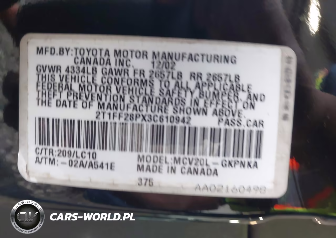2003 Toyota Camry Solara Sle V6 VIN:2T1FF28PX3C610942 - 9