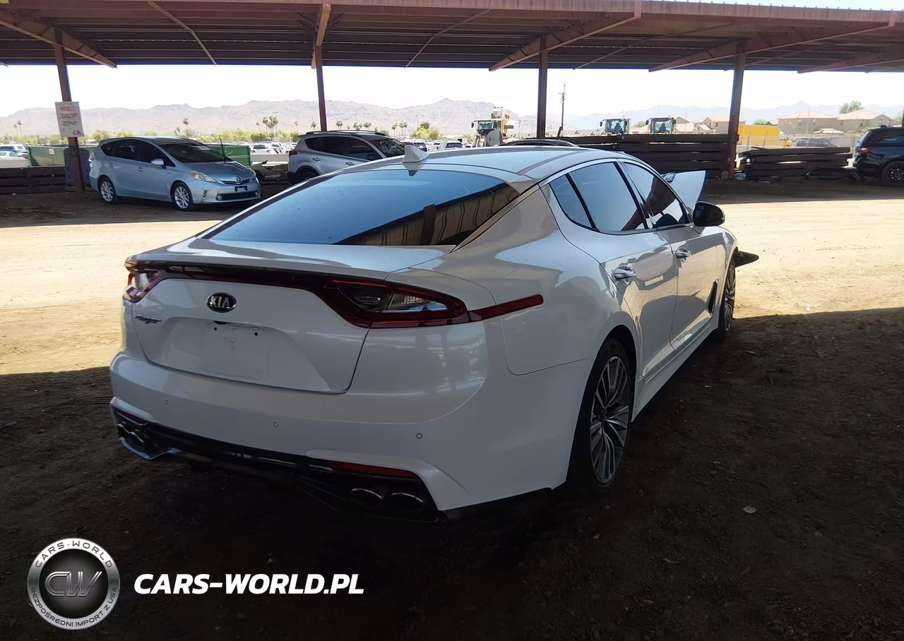 2019 Kia Stinger VIN:KNAE15LA4K6051454 - 4