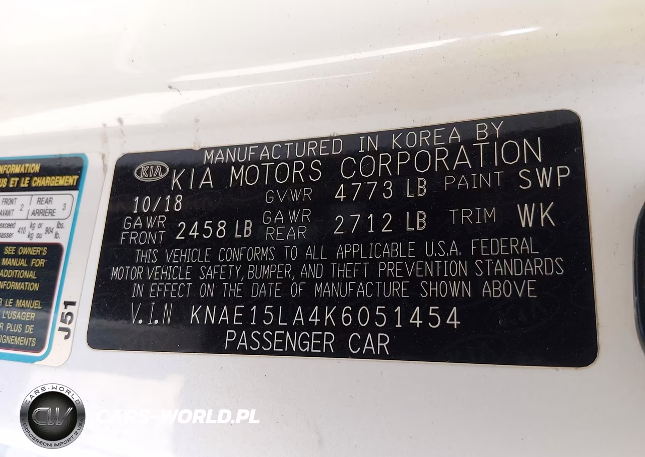 2019 Kia Stinger VIN:KNAE15LA4K6051454 - 9