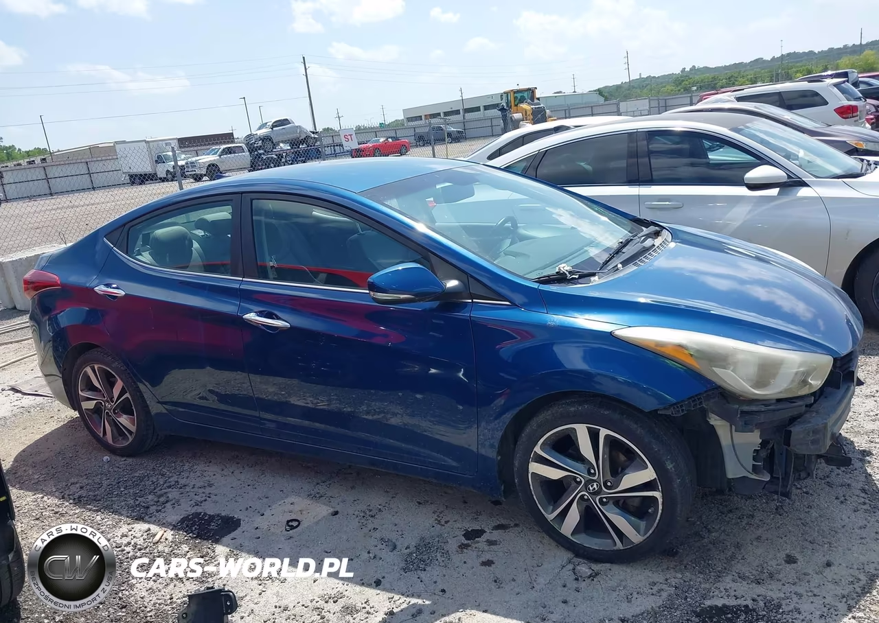 2015 Hyundai Elantra Limited VIN:KMHDH4AE6FU359135 - 13