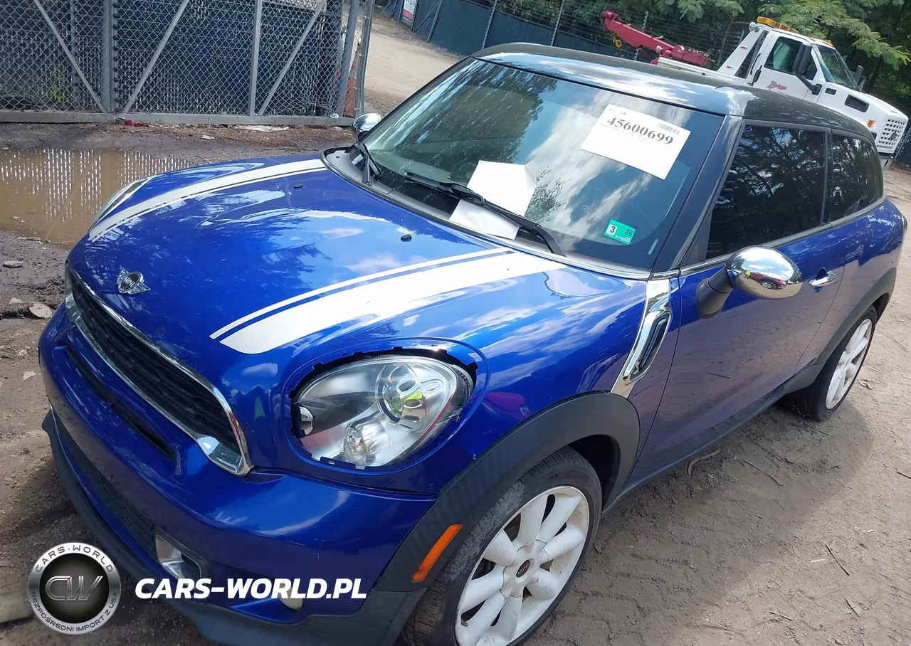 2013 Mini Paceman Cooper S VIN:WMWSS5C54DWN49532 - 2