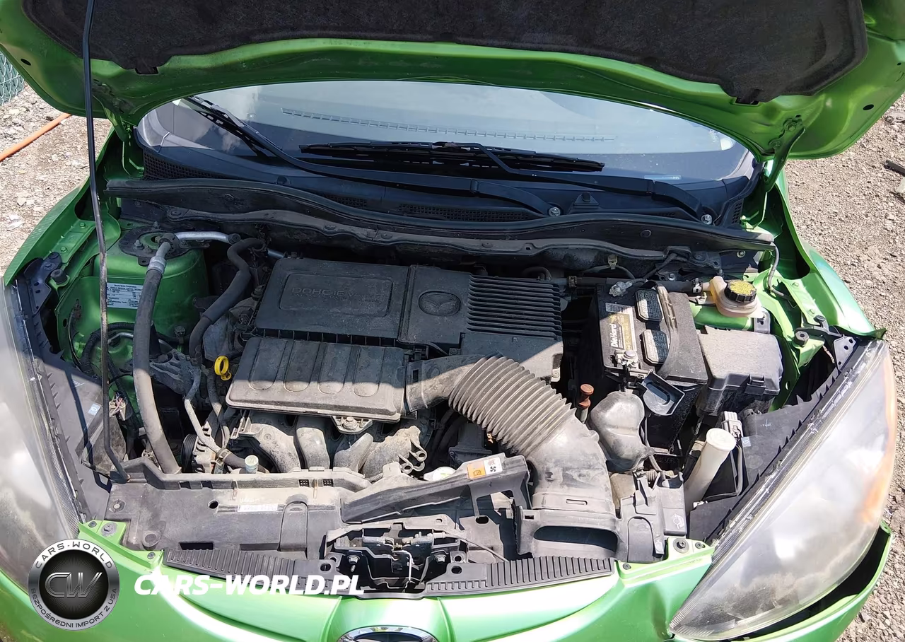 2011 Mazda Mazda2 Touring VIN:JM1DE1HYXB0102461 - 10