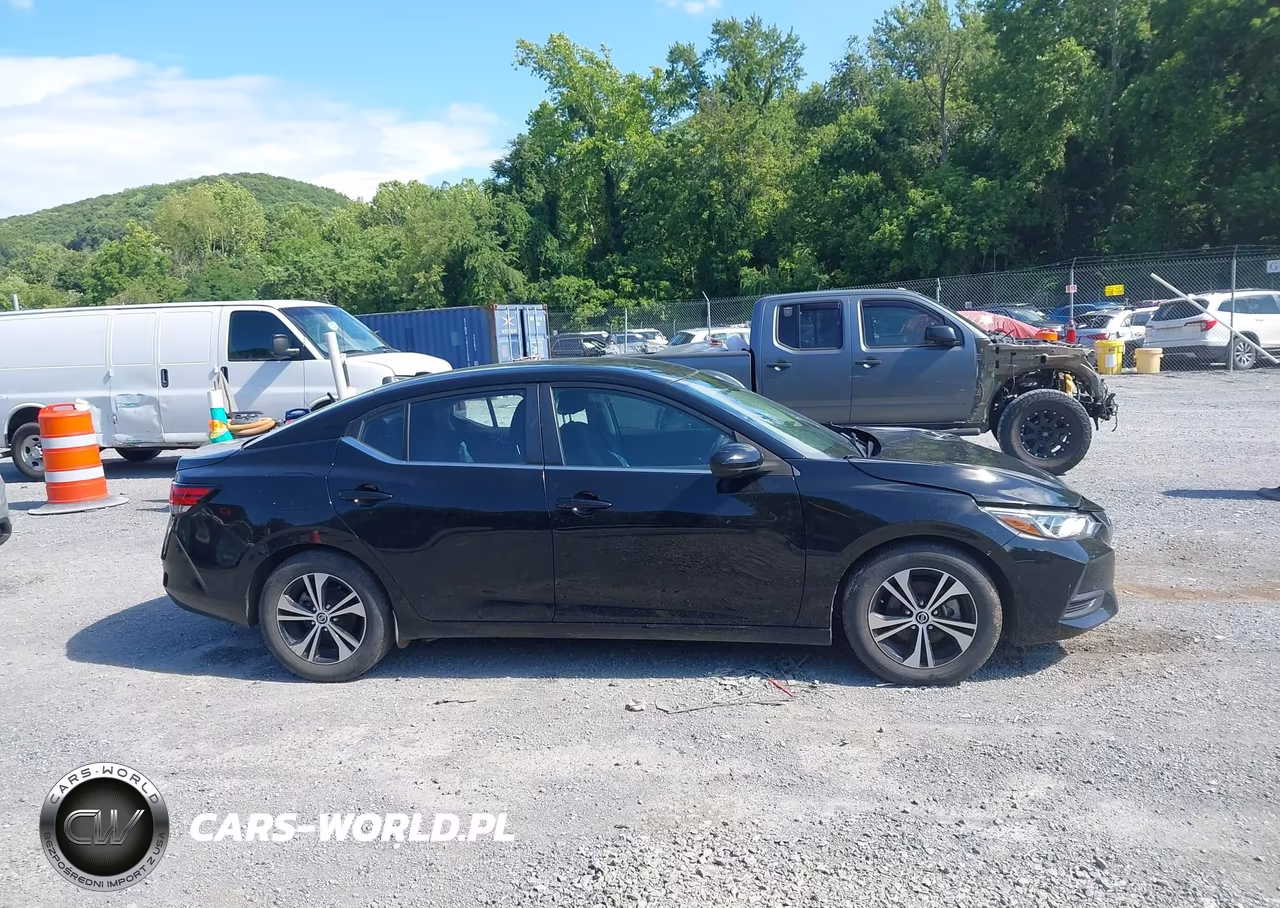 2021 Nissan Sentra Sv Xtronic Cvt VIN:3N1AB8CV9MY236889 - 13