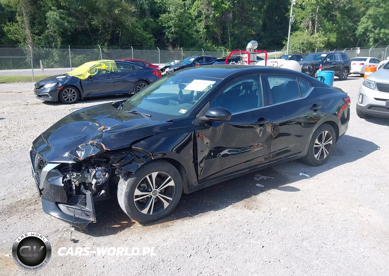 2021 Nissan Sentra Sv Xtronic Cvt VIN:3N1AB8CV9MY236889 - 2