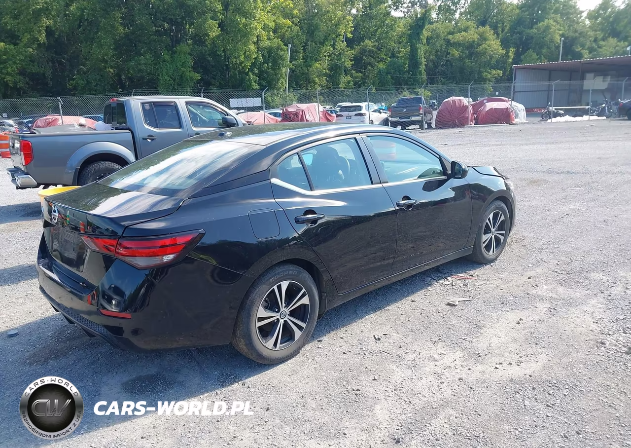 2021 Nissan Sentra Sv Xtronic Cvt VIN:3N1AB8CV9MY236889 - 4