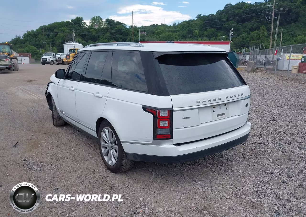2015 Land Rover Range Rover 3.0L V6 Supercharged Hse VIN:SALGS2VF8FA205997 - 3