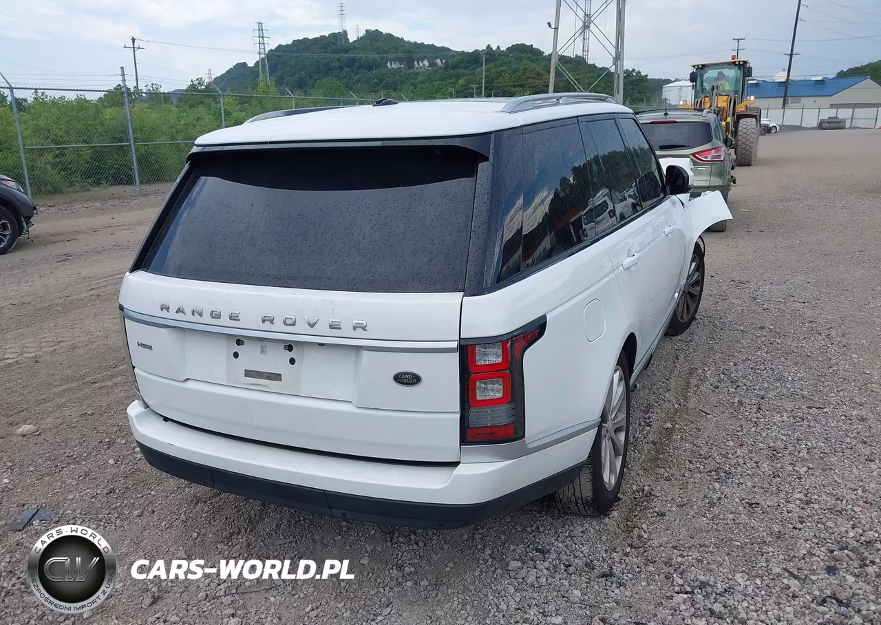 2015 Land Rover Range Rover 3.0L V6 Supercharged Hse VIN:SALGS2VF8FA205997 - 4
