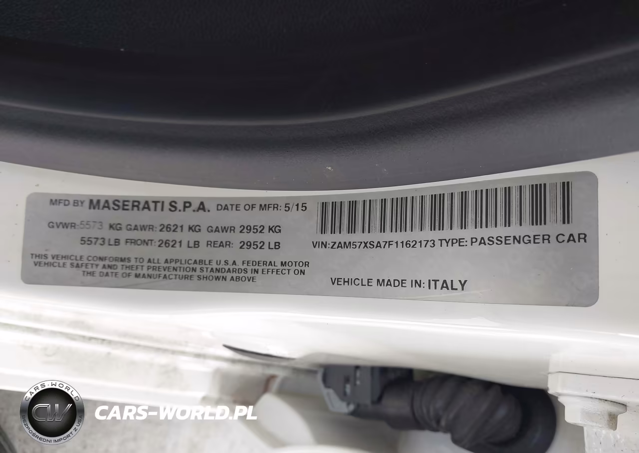 2015 Maserati Ghibli VIN:ZAM57XSA7F1162173 - 9