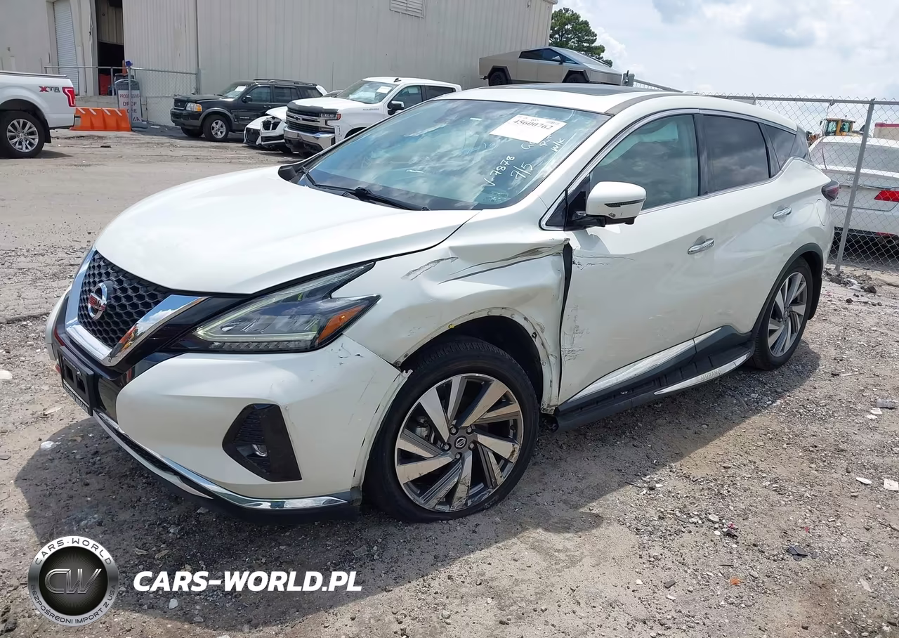 2021 Nissan Murano Sl Intelligent Awd VIN:5N1AZ2CS7MC127878 - 2