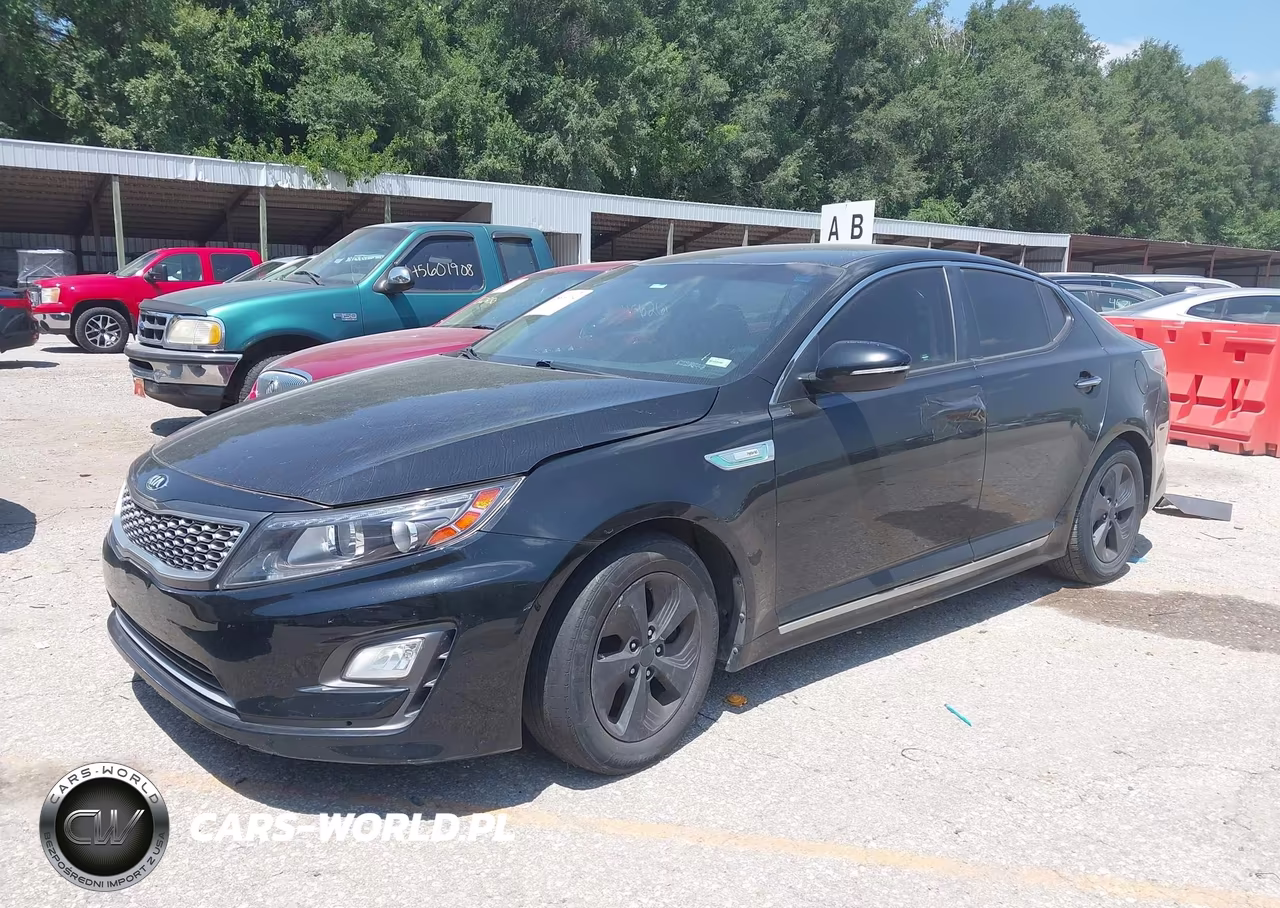 2015 Kia Optima Hybrid VIN:KNAGM4AD1F5078646 - 2