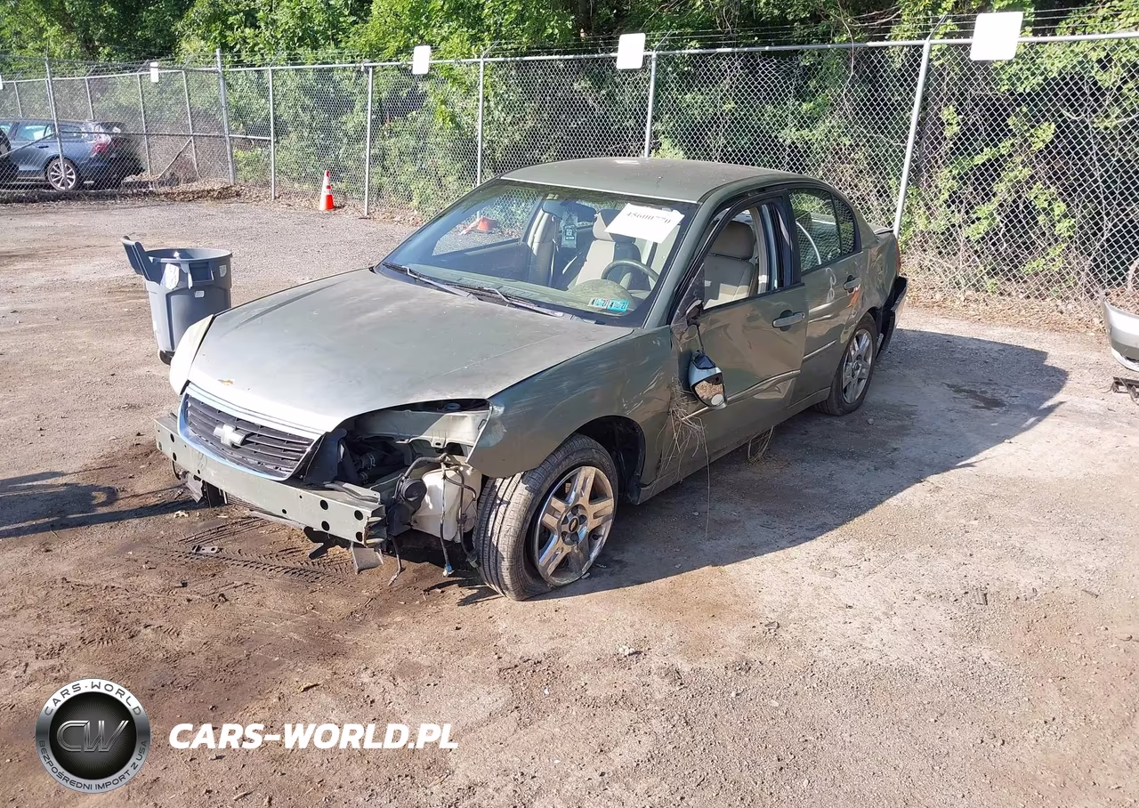 2006 Chevrolet Malibu Lt VIN:1G1ZT51856F252597 - 2