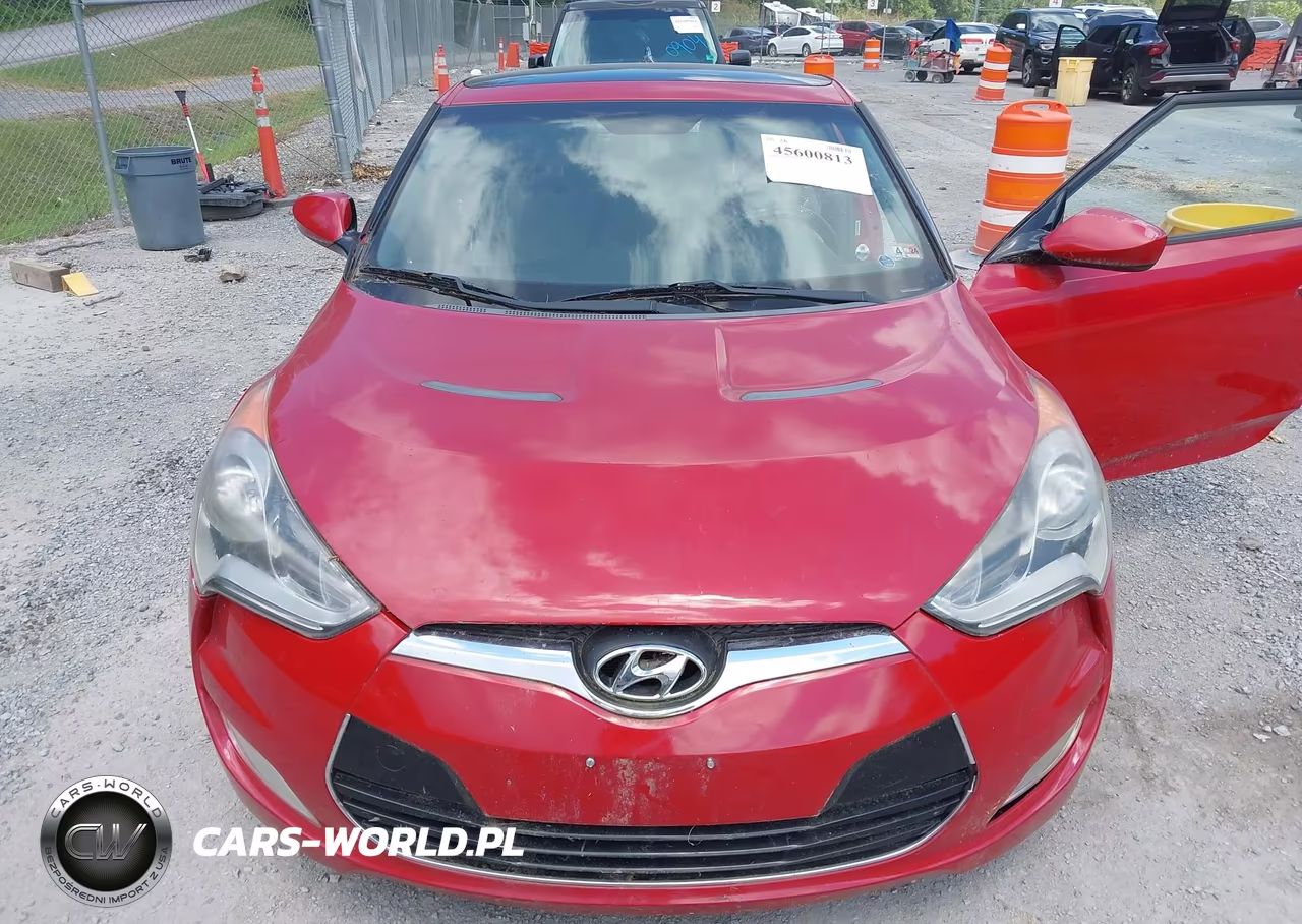 2012 Hyundai Veloster Base W-Gray VIN:KMHTC6AD7CU069673 - 6