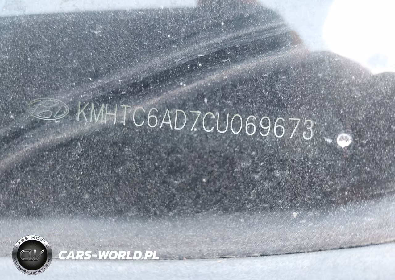 2012 Hyundai Veloster Base W-Gray VIN:KMHTC6AD7CU069673 - 9
