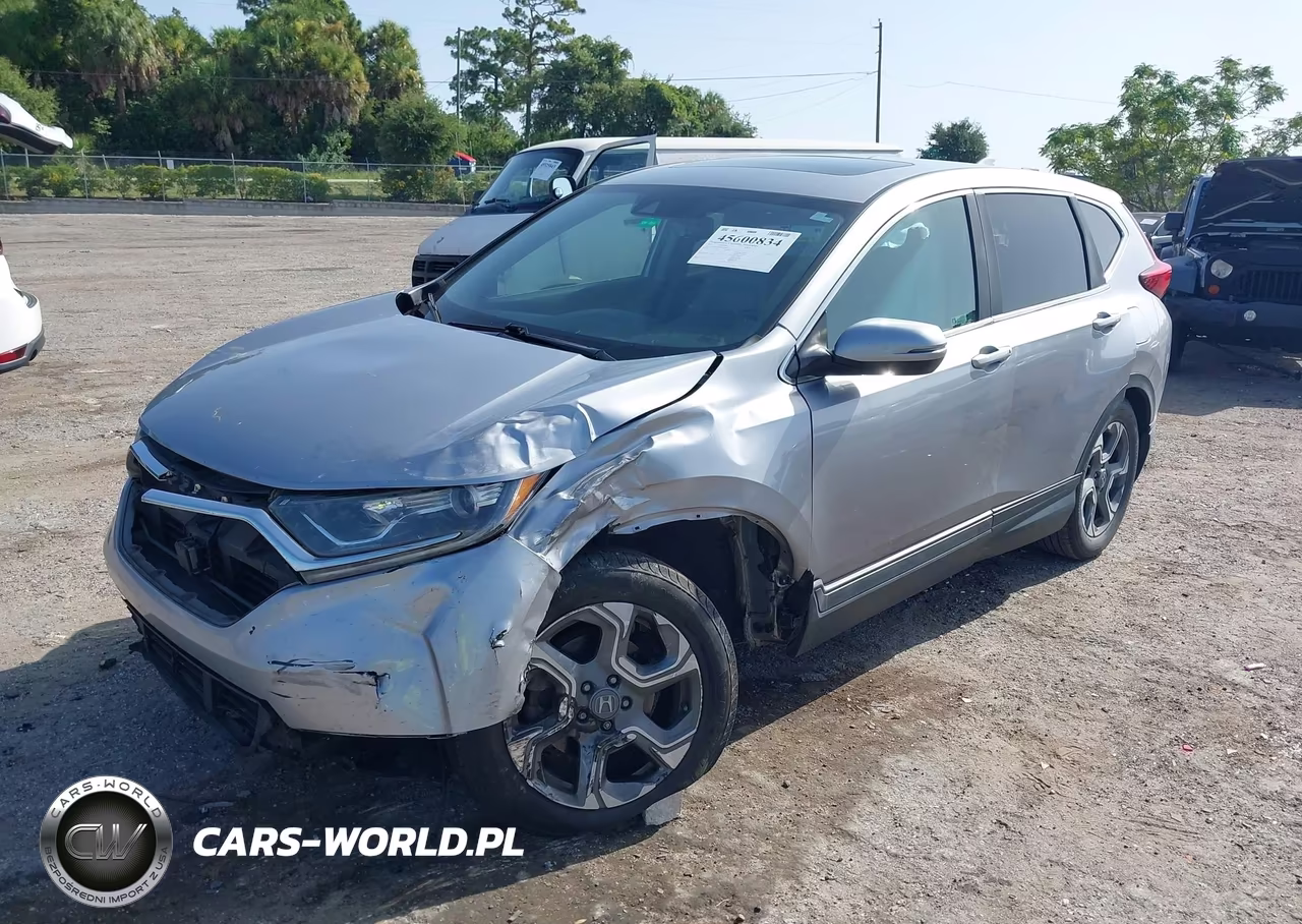 2019 Honda Cr-V Ex-L VIN:2HKRW1H85KH510615 - 2