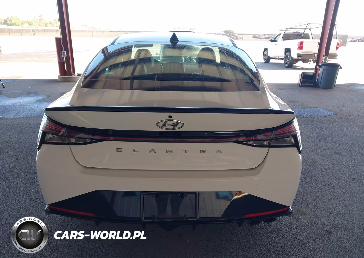 2021 Hyundai Elantra N Line VIN:KMHLR4AF3MU147369 - 17
