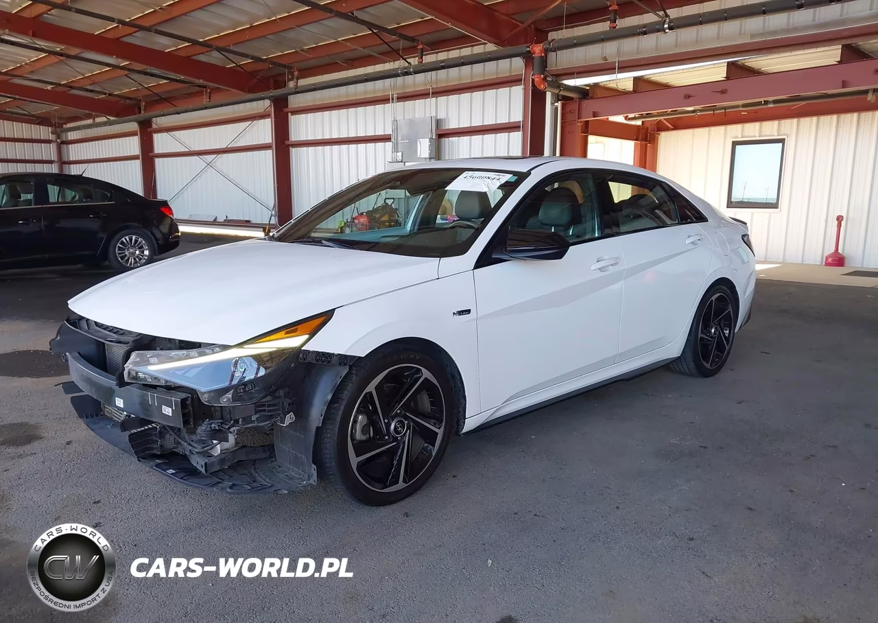 2021 Hyundai Elantra N Line VIN:KMHLR4AF3MU147369 - 2