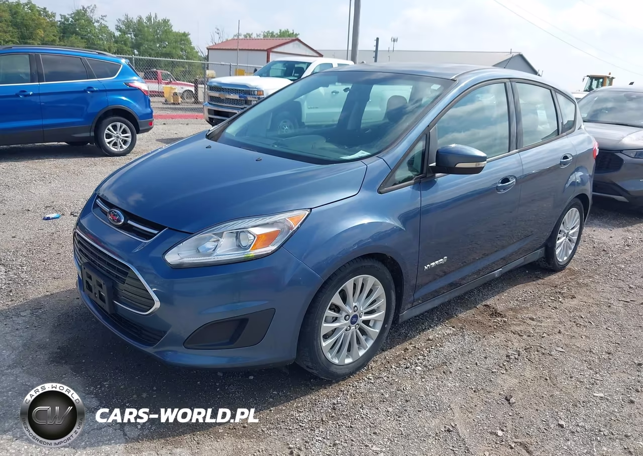 2018 Ford C-Max Hybrid Se VIN:1FADP5AU0JL102058 - 2