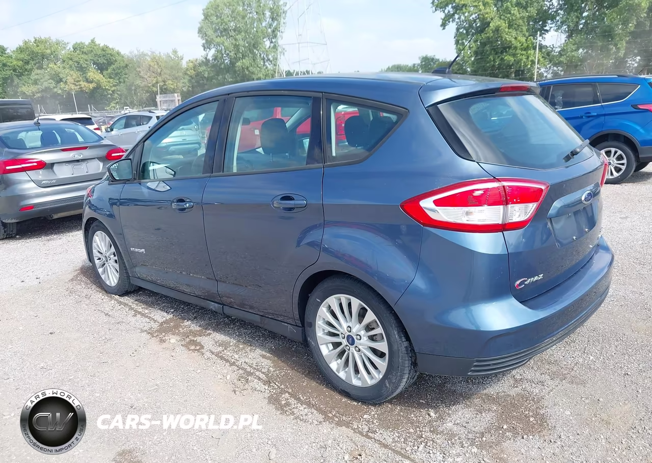 2018 Ford C-Max Hybrid Se VIN:1FADP5AU0JL102058 - 3