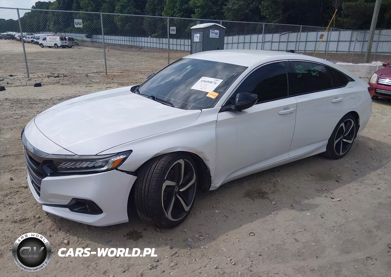 2022 Honda Accord Sport VIN:1HGCV1F38NA124493 - 2