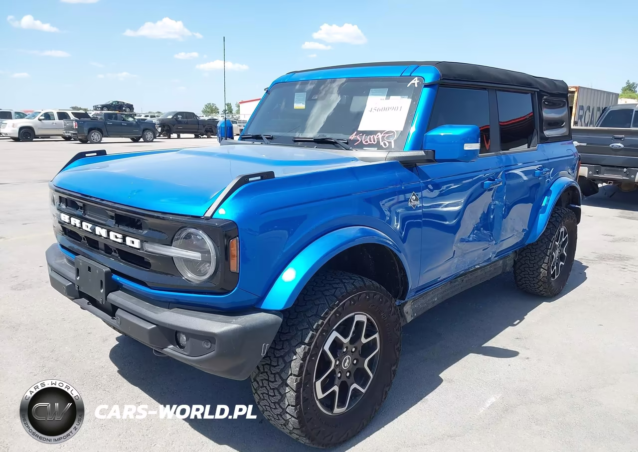 2023 Ford Bronco Outer Banks VIN:1FMDE5BH0PLB92723 - 2