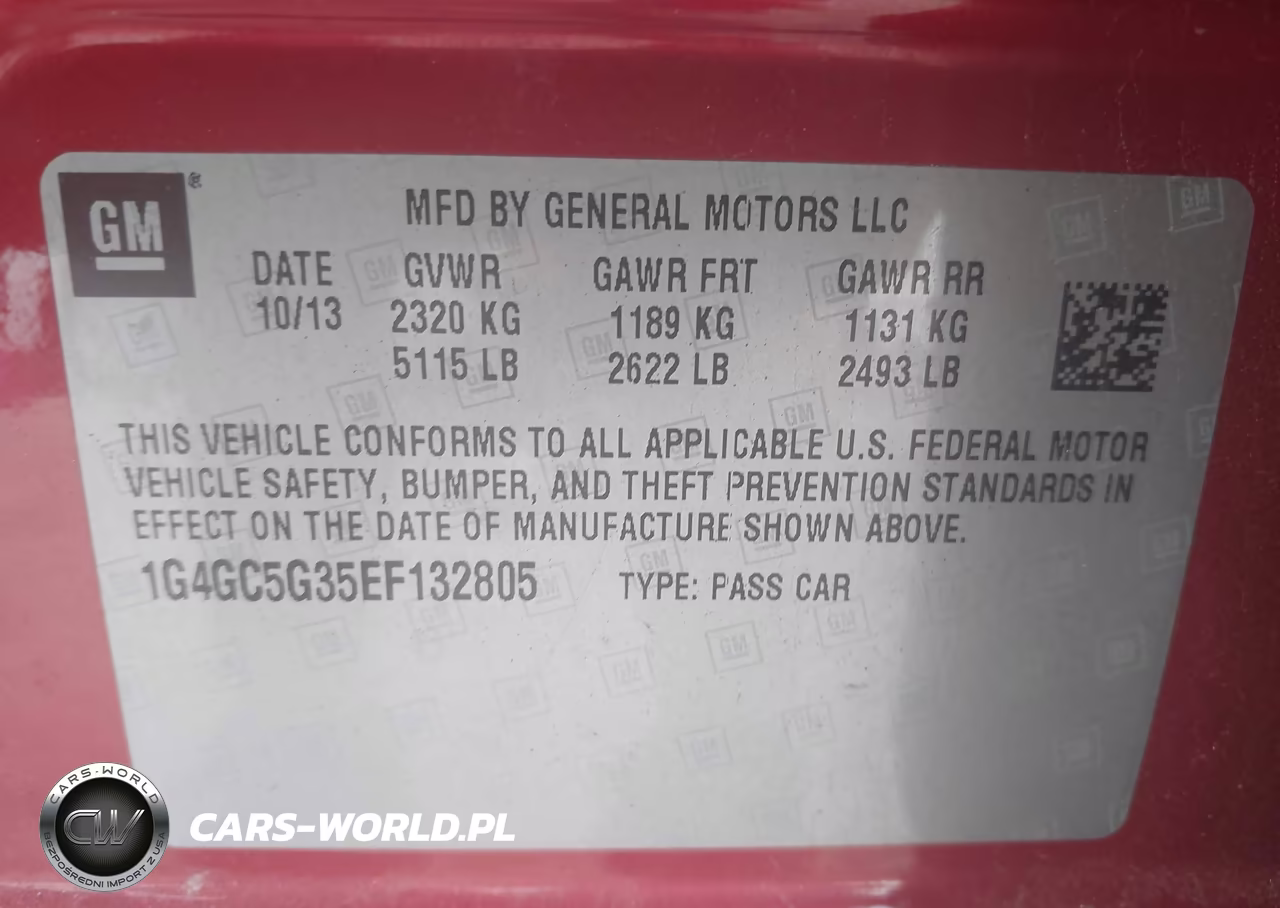 2014 Buick Lacrosse Leather Group VIN:1G4GC5G35EF132805 - 9