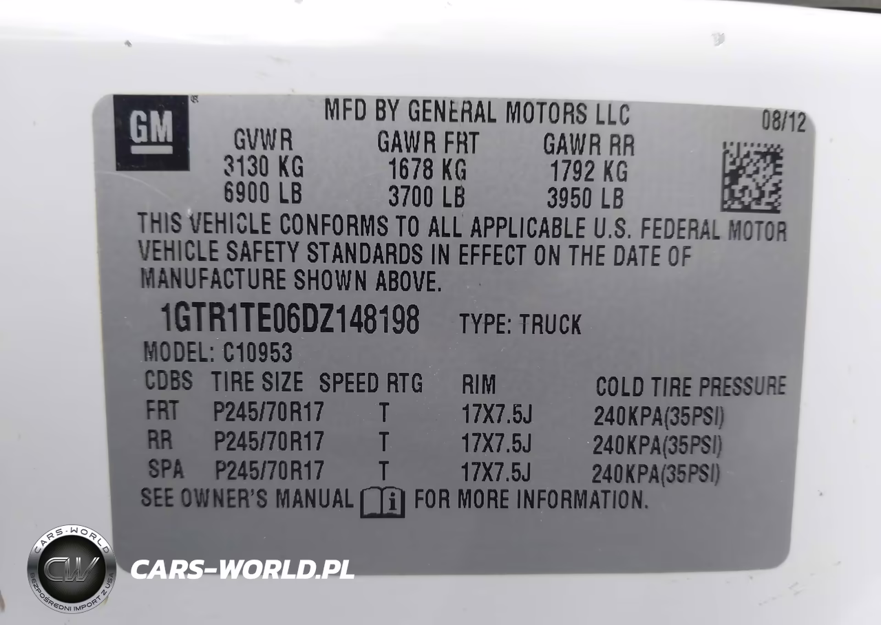 2013 GMC Sierra 1500 Work Truck VIN:1GTR1TE06DZ148198 - 9