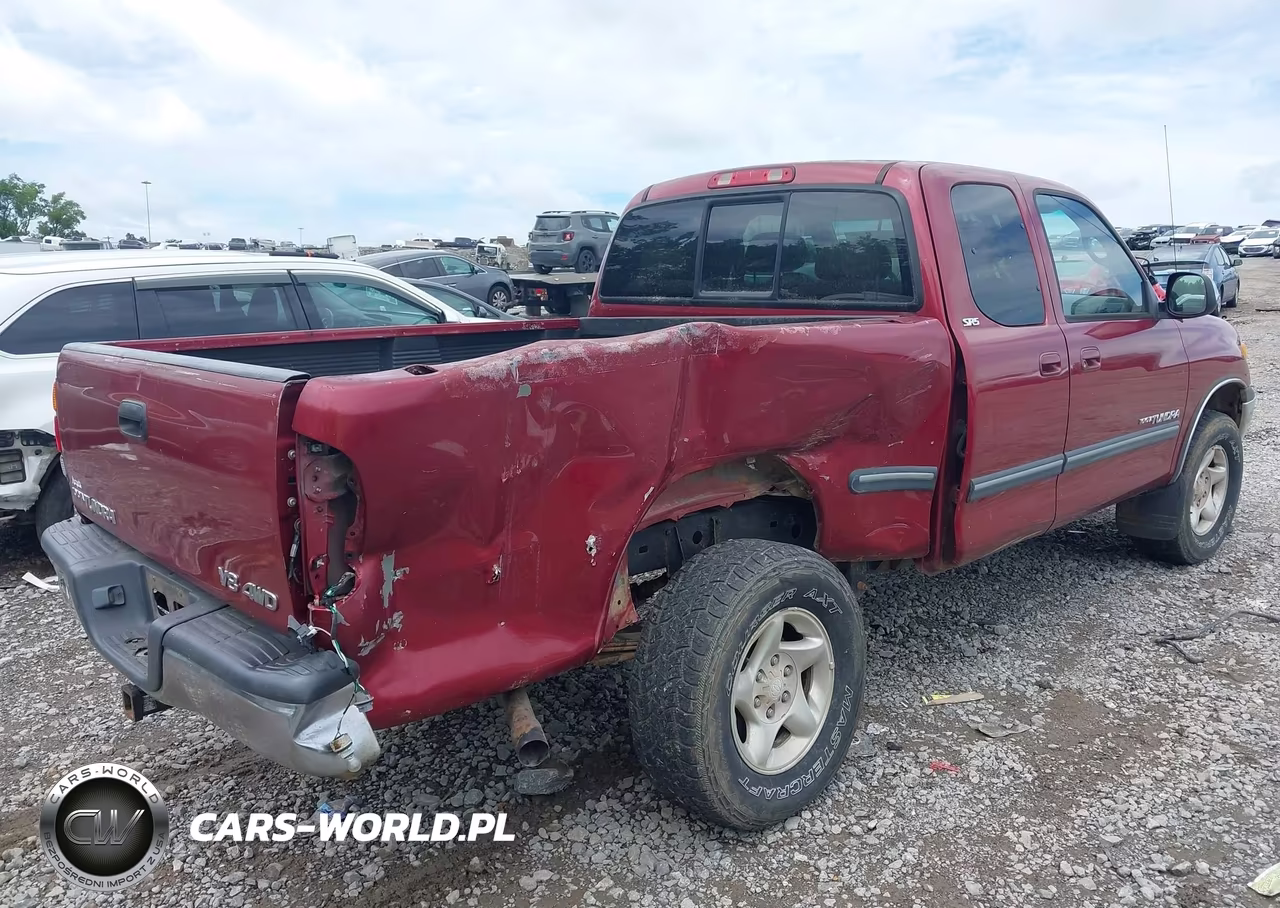 2000 Toyota Tundra Sr5 V8 VIN:5TBBT4410YS027629 - 4
