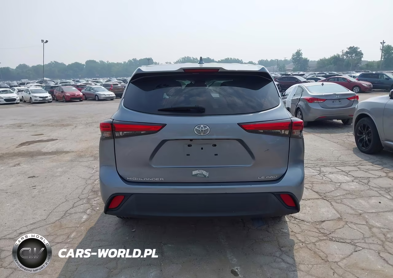 2021 Toyota Highlander Le VIN:5TDBZRBH5MS154020 - 15