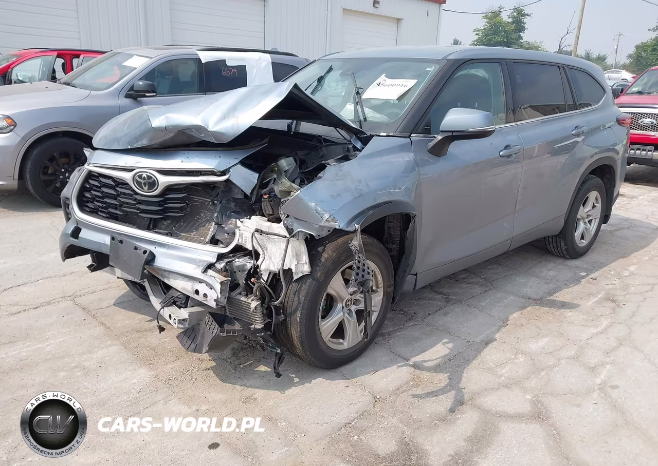 2021 Toyota Highlander Le VIN:5TDBZRBH5MS154020 - 2