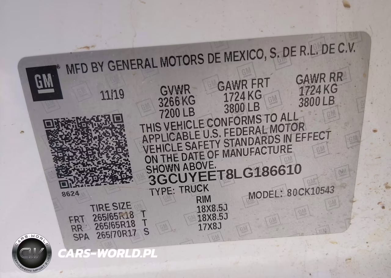 2020 Chevrolet Silverado 1500 4Wd Short Bed Rst VIN:3GCUYEET8LG186610 - 9
