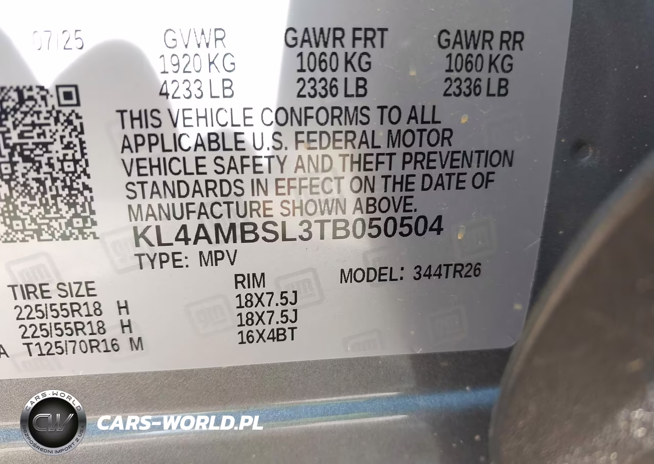 2026 Buick Encore Gx Preferred Fwd VIN:KL4AMBSL3TB050504 - 9