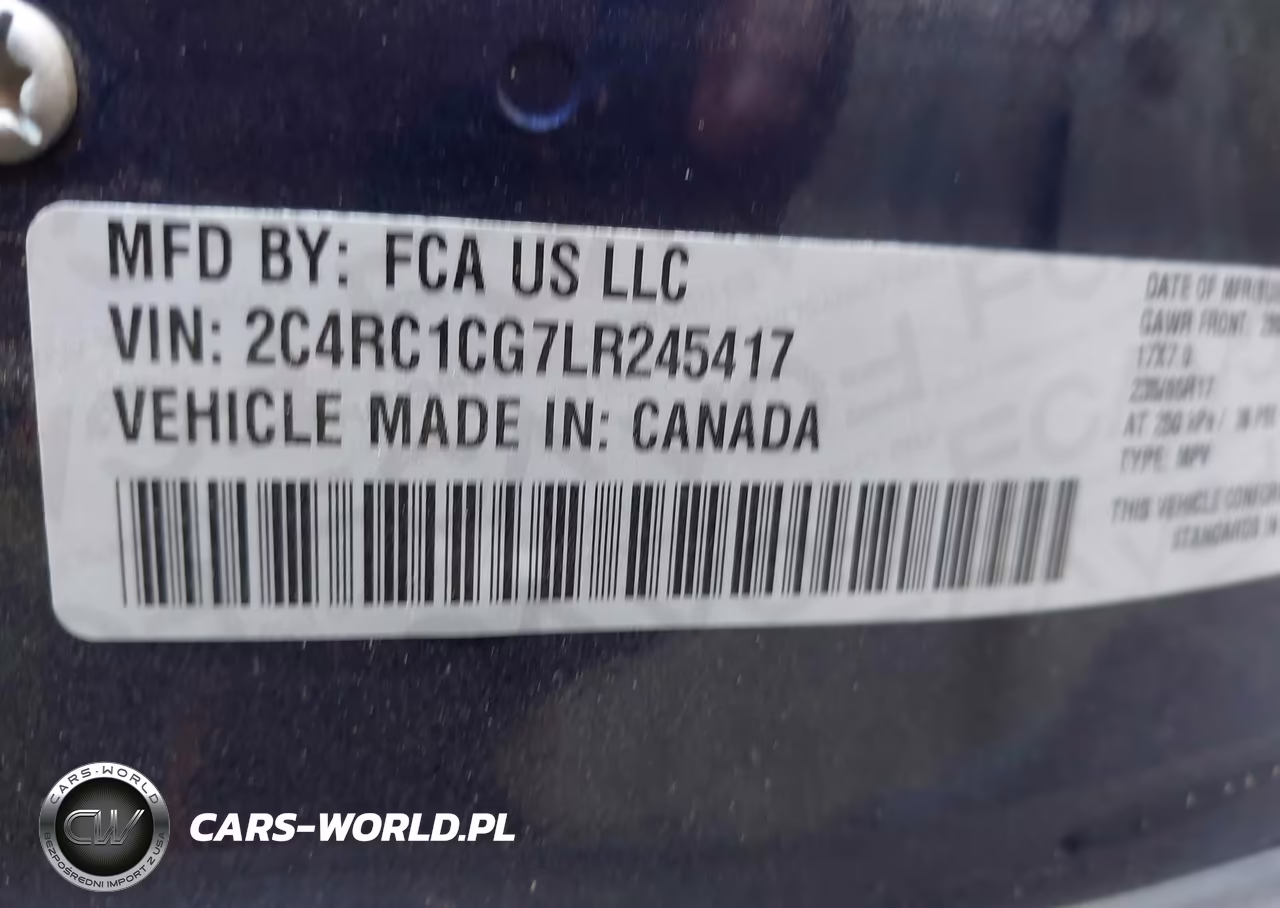 2020 Chrysler Voyager Lx VIN:2C4RC1CG7LR245417 - 9