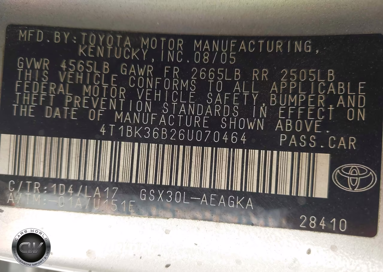 2006 Toyota Avalon Xls VIN:4T1BK36B26U070464 - 9