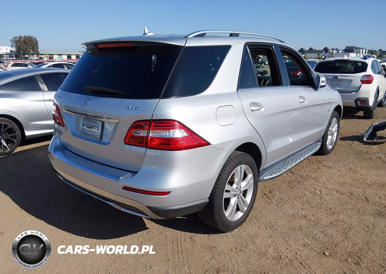 2012 Mercedes-Benz Ml 350 4Matic VIN:4JGDA5HB3CA037393 - 4